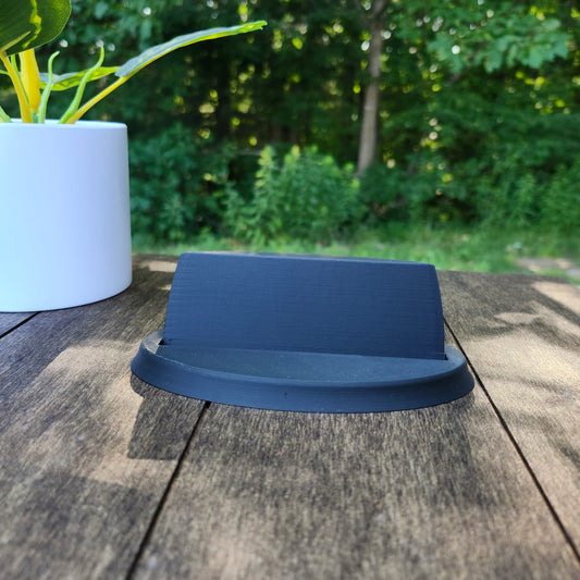 The Nest Pedestal – 3D Printed Display Stand for Leather Wallets and EDC Gear