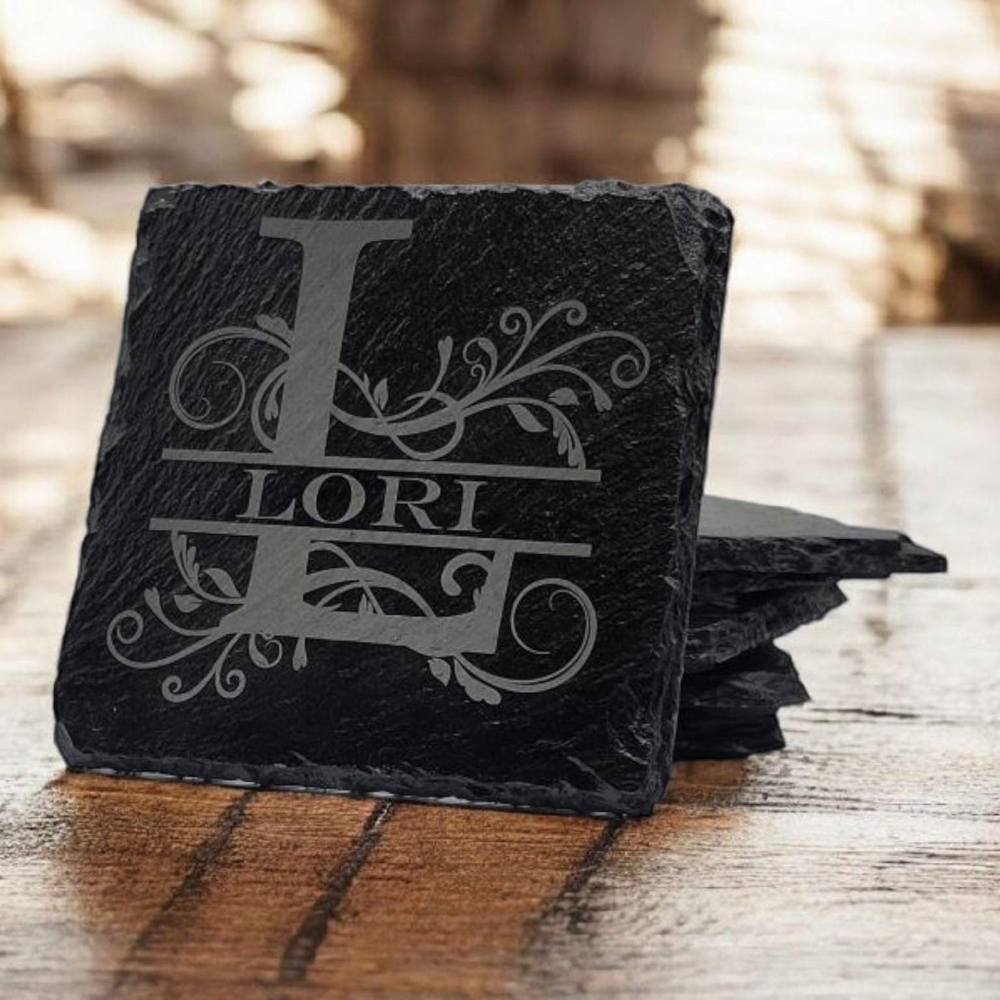 Personalized Slate Coasters
