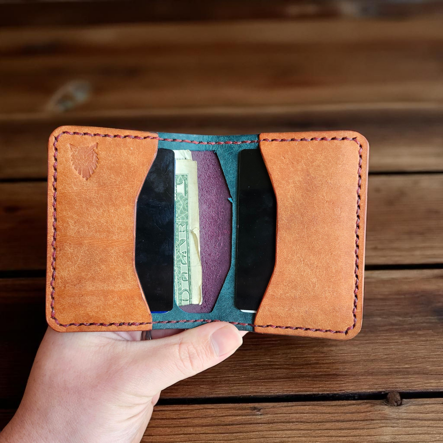 The Embernest Wallet – Handcrafted Minimalist Leather Wallet