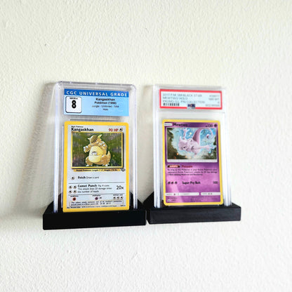 Wall Mounted TCG Graded Card Display STL File | 3D Printable Digital Download for PSA, Cgc, and Top Loaders