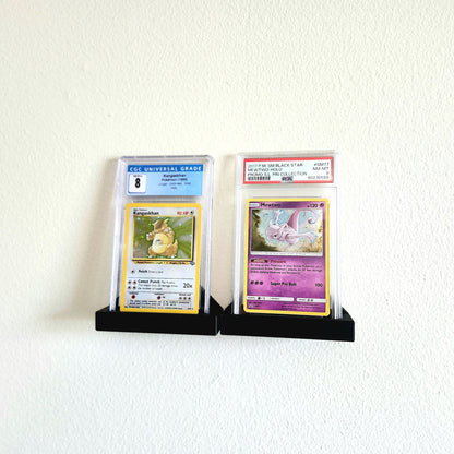 Wall Mounted TCG Graded Card Display STL File | 3D Printable Digital Download for PSA, Cgc, and Top Loaders