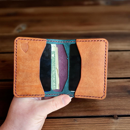 The Embernest Wallet – Handcrafted Minimalist Leather Wallet